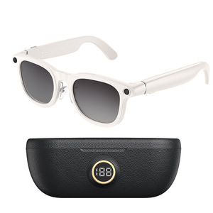 X01 Smart <b>Glasses</b> 8MP Camera Real Time Translation Wireless Charging <b>Case</b> Included - Product Image 2