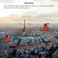 TKSTAR Dernier modèle TK906 Traceur GPS pour vélo 4G LTE Étanche Application gratuite Plateforme de suivi GSM GPRS Rechargeable Lumière de vélo