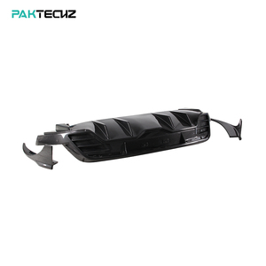 Paktechz Prepreg Kit de carrosserie en fibre de carbone lèvre de diffuseur de pare-chocs arrière pour Porsche <span class=keywords><strong>Taycan</strong></span> GTS <span class=keywords><strong>Cross</strong></span> Turismo <span class=keywords><strong>4</strong></span> portes Turbo S - Product Image 1