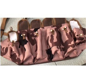 DFTV303 Classic Design <b>Camping</b> Cotton Canvas Magazine Pouch Vest Chest Rig Vintage Style <b>Tools</b> Apron - Product Image 2