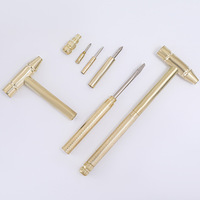 Mini marteau métallique multifonction avec jeu de tournevis pour la réparation de montres et de bijoux