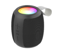 Haut-parleur portable RVB sans fil, mini haut-parleur de basses, stéréo TWS, audio extérieur pour camping, cadeau