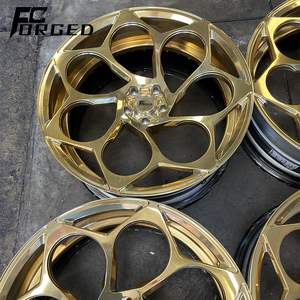 Jantes forgées en alliage 2 pièces de 18, 19, 20, 21, 22, 23, 24 pouces, 5x112, 5x114.3, 5x120, jantes personnalisées 6061-T6 forgées pour Ferrari <span class=keywords><strong>Lamborghini</strong></span> - Product Image 2