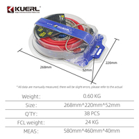 Kabel Audio Mobil 8GA Berkualitas Tinggi Baru, Kit Instalasi Amplifier Subwoofer, Kit Amplifier Stereo Mobil, Elektronik Otomotif