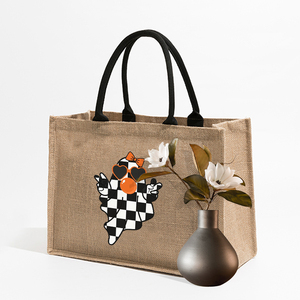 1 PC Dễ Thương Nữ Tính Ma Thổi Bong Bóng Mô Hình Vận Chuyển Lớn Cá Nhân Vải Bãi Biển Túi Chữ Lồng Quà Tặng Tote Túi Cho Phụ Nữ - Product Image 3