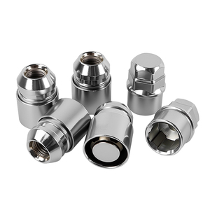 Set di Dadi Antifurto M12x1.5 in Acciaio al Carbonio con <span class=keywords><strong>Chiave</strong></span> <span class=keywords><strong>per</strong></span> Ruote di Auto, SUV e Camion - Product Image 1