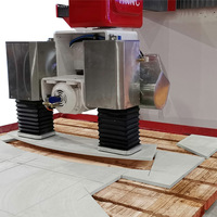 Máquina de Corte de Piedra CNC de 5 Ejes Serie HKNC de HUALONG Machinery con Función de Tallado, Fresado y Perforación