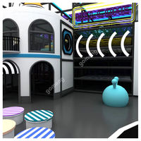Equipo de Juego Suave de Diseño Personalizado para Centros Comerciales, Parque de Diversiones Infantil Interior Duradero con Tobogán y Piscina de Bolas