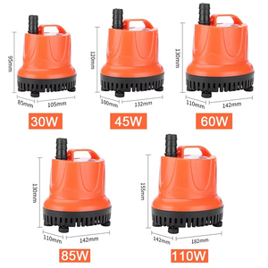 مضخة مياه غاطسة صامتة قابلة للتعديل 110W 30W 4500L/H بسحب سفلي لحوض الأسماك والحوض - Product Image 4
