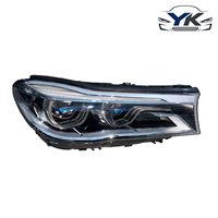 63117451855 63117451856 Phare avant LED laser en plastique étanche IP67 12V d'origine démonté pré-LCI pour G11 G12 730i 740i