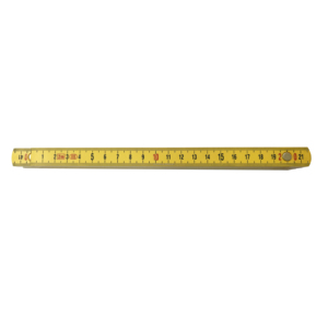<span class=keywords><strong>Règle</strong></span> pliante en plastique jaune <span class=keywords><strong>de</strong></span> 2 m en promotion - Product Image 2