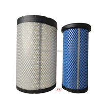 Filtre à air de haute qualité AF26557 AF26558 pour pièces de chargeuse sur pneus Shantui SL50W-3