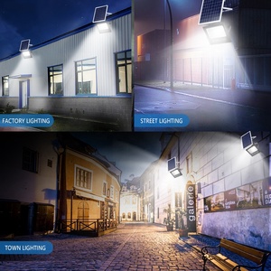 Panneaux solaires intelligents en ABS pour extérieur <span class=keywords><strong>avec</strong></span> indice de protection IP67, <span class=keywords><strong>projecteur</strong></span> <span class=keywords><strong>LED</strong></span> de rue de 30W à 300W pour projets extérieurs IP66 - Product Image 6