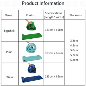 Equipo de deportes acuáticos personalizado de fábrica profesional, alfombrilla flotante de espuma NBR, manta, cama flotante para piscina con alta calidad - Product Image 2