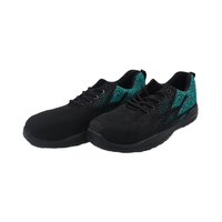 Chaussures de sécurité unisexe AOXIANG en maille respirante à coupe basse avec embout en acier, semelle extérieure en PU, antistatiques, pour soudeurs, idéales pour l'été en usine