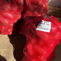 Sac en filet de polypropylène robuste pour pommes de terre et oignons, capacité 50 kg, emballage alimentaire