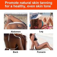 Bonbons gommeux bronzants quotidiens personnalisables OEM ODM pour adultes, femmes, hommes, adolescents – Soutien à la santé de la peau, bêta-carotène, multivitamines, complément alimentaire