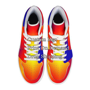 OEM al por mayor logotipo personalizado <span class=keywords><strong>zapatillas</strong></span> de deporte hibisco Hawaiano de lujo diseñador de moda zapatos de entrenamiento de los hombres Fitness correr zapatos Casuales - Product Image 6