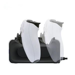 Équipement d'origine <span class=keywords><strong>HORI</strong></span> Chargeur rapide double station pour PS5 Gamepad Control Double Station d'accueil de charge - Product Image 4