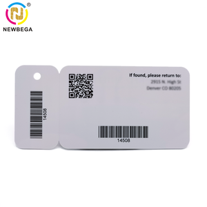 <span class=keywords><strong>Tessera</strong></span> Personalizzata RFID in PVC con Codice QR per <span class=keywords><strong>Palestra</strong></span> e Aziende con Chip NFC e Codice QR - Product Image 2
