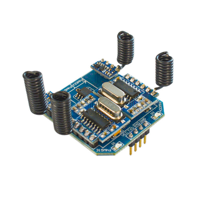 Dual frequency RF decode module 315/433 Wireless remote switch control MCU serial port RF34D