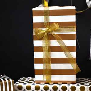 Factory Wholesale Custom <b>Christmas</b> <b>Luxury</b> <b>Paper</b> Roll 43cm X 300cm <b>Wrapping</b> <b>Paper</b> for Packaging - Product Image 3