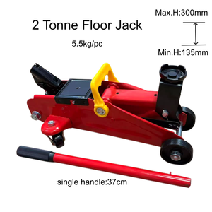 Gato hidráulico rojo <span class=keywords><strong>de</strong></span> 2 toneladas para reparación <span class=keywords><strong>de</strong></span> automóviles y equipo <span class=keywords><strong>de</strong></span> taller - Product Image 2