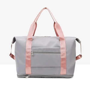 Sac de voyage pliable universel grande capacité, extensible, avec compartiment sec/humide, imperméable, sac de sport - Product Image 3