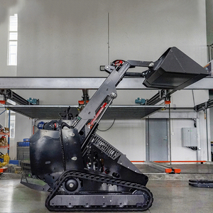 Fabricante de China El más pequeño movimiento de tierras 360kg 460kg 480kg 750kg Soporte de maquinaria en Mini Skid Steer Track <span class=keywords><strong>Loader</strong></span> - Product Image 4