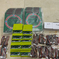 Carte PCB d'arcade SQX DIY pour kit de machine de jeu, décodeur avec accessoires de clavier Mario, métal, garantie 1 an, anglais