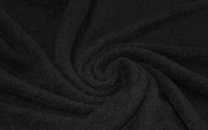 Toalla de Secado Rápido Negra con Logotipo Personalizado para Salón de Belleza, Peluquería, Spa, Gimnasio, 100% Algodón - Product Image 5