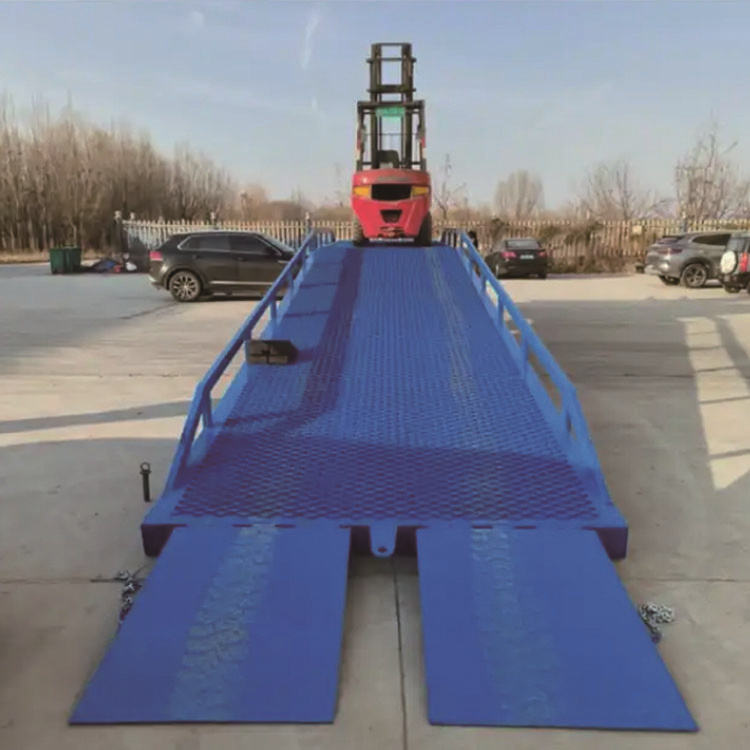 Container Loading Machine Container Ramp for Forklift Container Unload ...