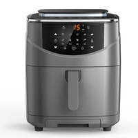 Freidora de Aire Anbolife 7L, 2000W, Sin Aceite, Pantalla Táctil, 8 Ajustes Preestablecidos, Horno Digital de Aire Caliente, Función Mantener Caliente, Cocina Saludable, OEM/ODM