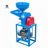 Machine à moudre la farine réglable, broyeur d'aliments multifonctionnel pour maïs, blé, riz