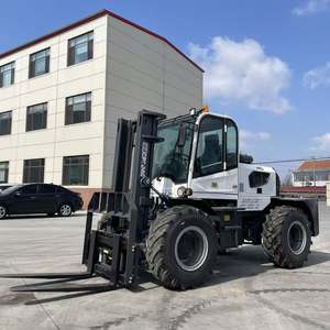 Montacargas Todoterreno HSLLIFT de 5 Toneladas, 4x4, Diésel, con Desplazamiento Lateral, Motor Euro 5, Cabina - Product Image 1