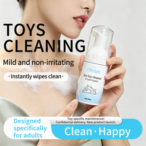 PinkNight 510K OEM Sex Toy <b>Cleaner</b> Foam Type 30ml Mild Non-Irritating Daily Cleaning Supplies for Adult - Product Image 5
