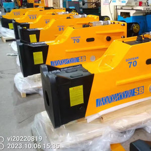 SOOSAN Disjoncteur hydraulique SB70 Type de boîte avec disjoncteur de système de graisse automatique adapté aux excavatrices de 16 à 21 tonnes pour les démolitions - Product Image 2