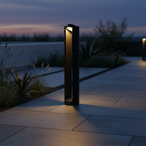 Lampe de jardin étanche 60cm 80cm Éclairage de jardin moderne Borne lumineuse à LED Éclairage de pelouse extérieur à LED - Product Image 5