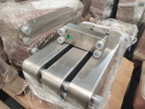 Intercambiador <span class=keywords><strong>de</strong></span> Calor Marino Soldado para Refrigeración, Ahorro <span class=keywords><strong>de</strong></span> Energía, Conveniente, Fabricado en Material Duradero 316L, Certificación CE TUV - Product Image 6