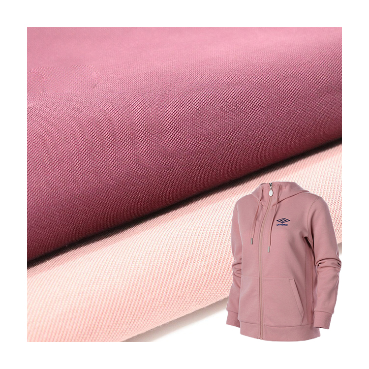 Rept 10S bengaline brushed magic elastic grosgrain rayon poly viscose fabric for suit garment hoodie fabric