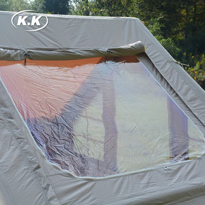 Kawagebo Kamp (KK) 10' X 7' Gonflable 6.3 ㎡   Tente de <span class=keywords><strong>camping</strong></span> imperméable Oxford pour glamping avec cheminée intégrée - Product Image 6