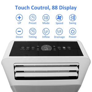 Nouveau climatiseur mobile portable 2022 sans tuyau, 9000 BTU, refroidissement et chauffage, CE 120V 240V, pour usage domestique - Product Image 6