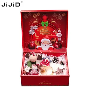 JiJiD confezione regalo di carta di lusso personalizzata confezione regalo di Halloween per cosmetici confezione regalo di festa con stampa a caldo magnetica Offset