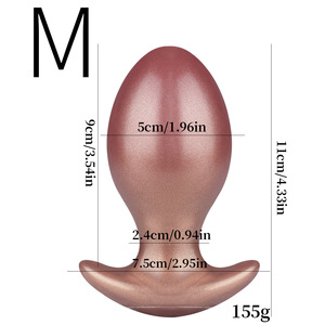 Dildo de Silicona, Huevo Monstruoso, Bolas Anales, Expansor, Entrenador de Próstata Portátil, Estilo Huevo de Dragón, Tapón Anal, Juguetes Sexuales para Hombres y Mujeres - Product Image 5