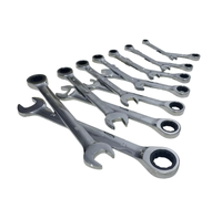 Haute qualité 6 - 32mm métrique mesure en acier au Chrome Vanadium clé à molette mécanique ensemble d'outils de réparation