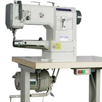 Nouvelle machine à coudre industrielle 335PF à bras cylindrique, point de surjet, entraînement par pointeuse, qualité de couture excellente, pour chaussures