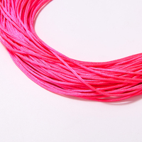 Ruban de cordon chinois 100% polyester 3 mm 2 mm pour la fabrication de bijoux et composants