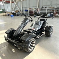 Buggy tout-terrain professionnel à essence, monoplace, 212cc, 4 temps, 750W, 60 km/h, pneus antidérapants de grande taille, pour adultes