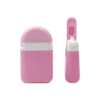 Nouvelle bouteille vide de 50 ml rose avec couvercle à clapet pour crème solaire, lotion, isolation, emballage en plastique