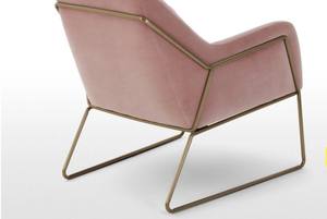 Meubles modernes, <span class=keywords><strong>fauteuil</strong></span> à cadre métallique, canapé-<span class=keywords><strong>fauteuil</strong></span> une place - Product Image 6